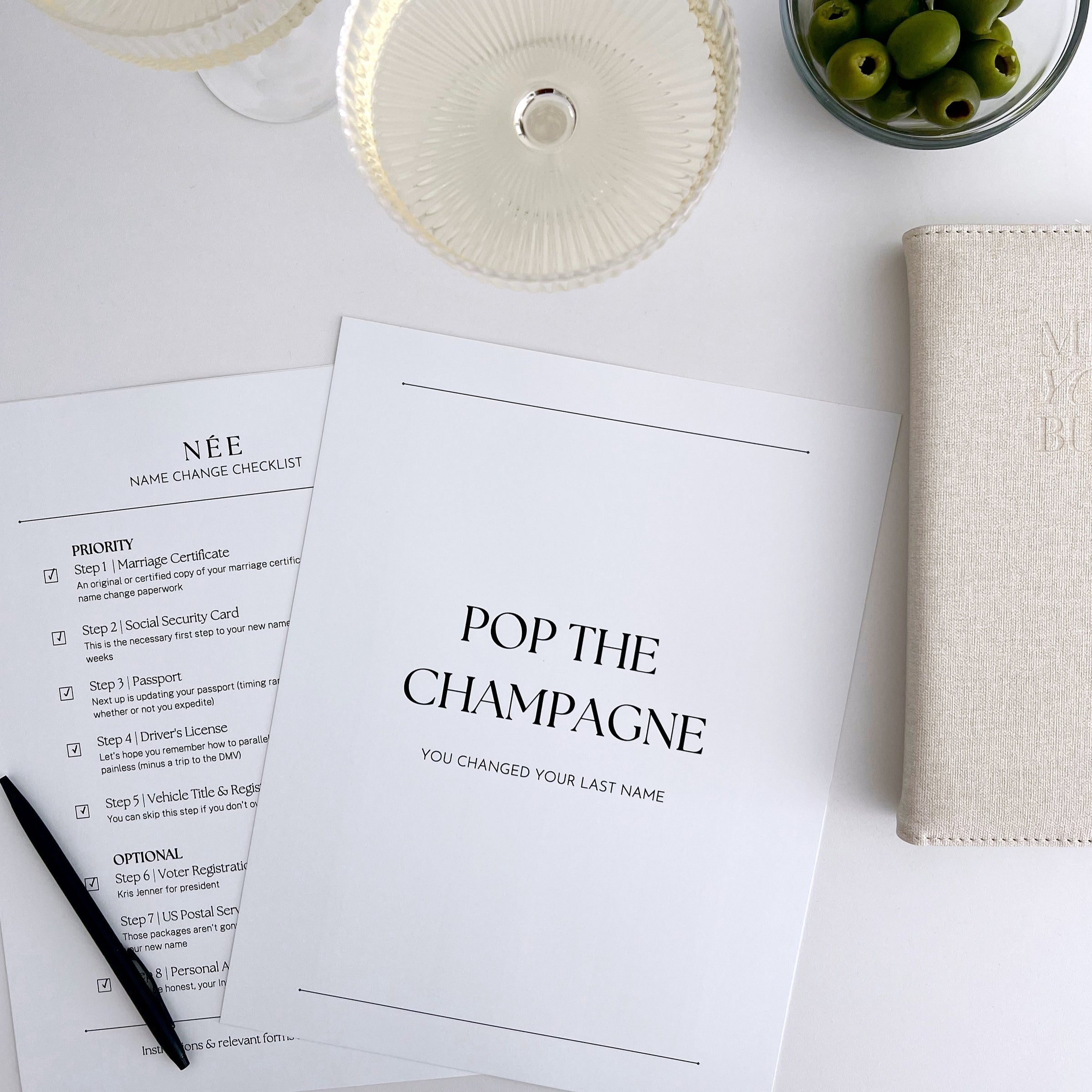 Changing Name Kit Name Change Kits– NÉE